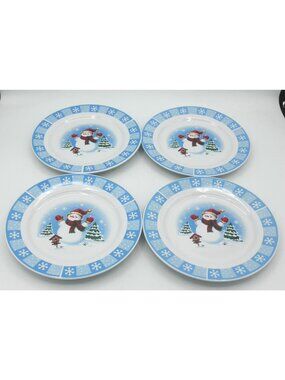 MBT2 by Merry Brite 7-1/2 inch Salad Dessert Plates Set of 4 Pattern Code: MBT2